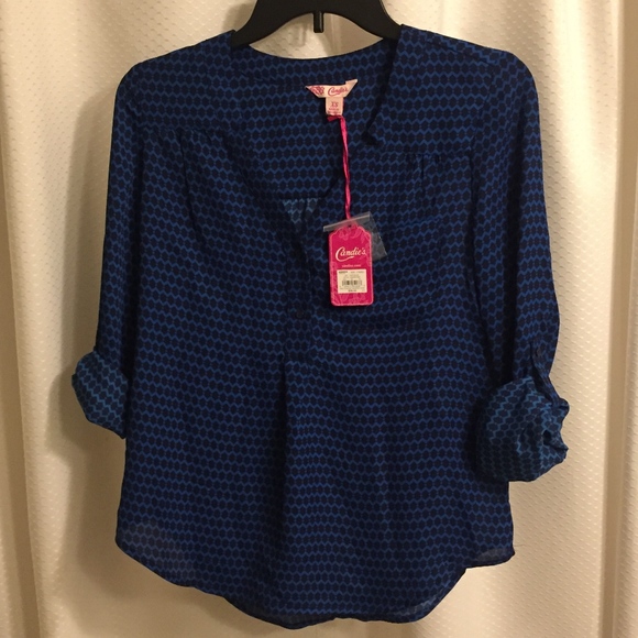 Candie's Tops Candies Juniors Xs Blouse Poshmark